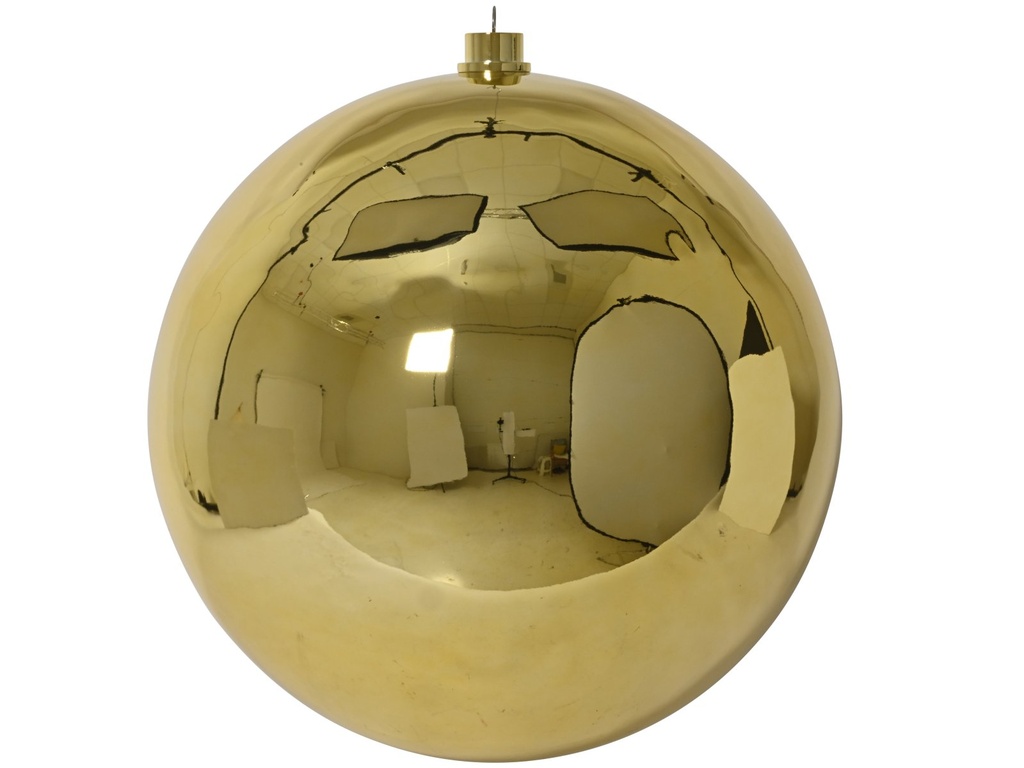 ***BAUBLE POLYSTYRENE GOLD dia80.00cm