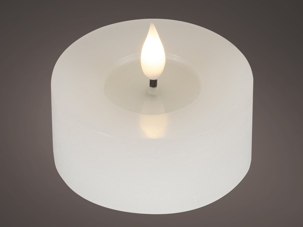 ***LED REALISTIC WICK TEALIGHT BO INDOOR WHITE/WARM WHITE dia7.50-H6.00cm-1L