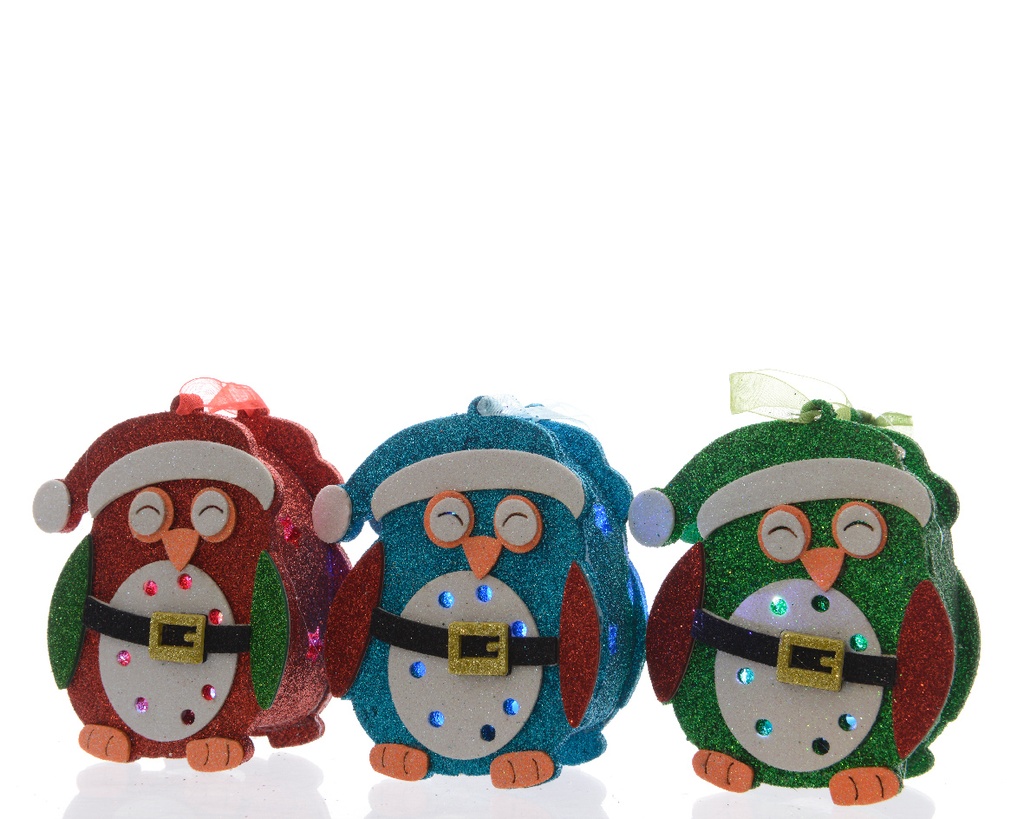 ***LED REALISTIC WICK DINNER CANDLE BO INDOOR RED/WARM WHITE dia2.20-H42.50cm-1L