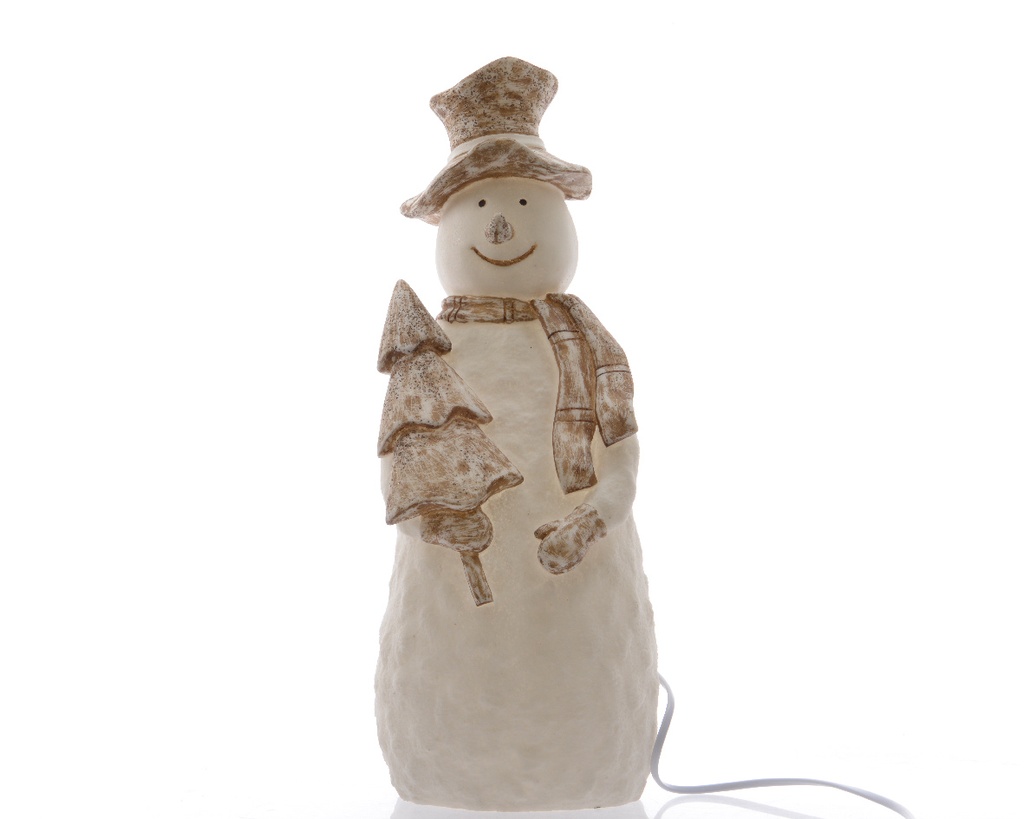 ***LED REALISTIC WICK CANDLE BO INDOOR GOLD/WARM WHITE dia7.50-H20.00cm-1LED
