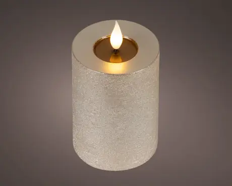 VELA LED - GREY/WARM WHITE dia7.50-H13.50cm-1LED