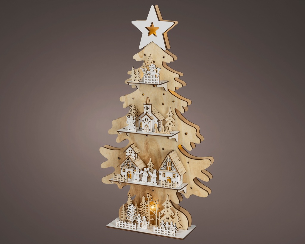 ***LED SCENERY BO INDOOR NATURAL/WARM WHITE L10.00-W31.80-H58.00cm-10L