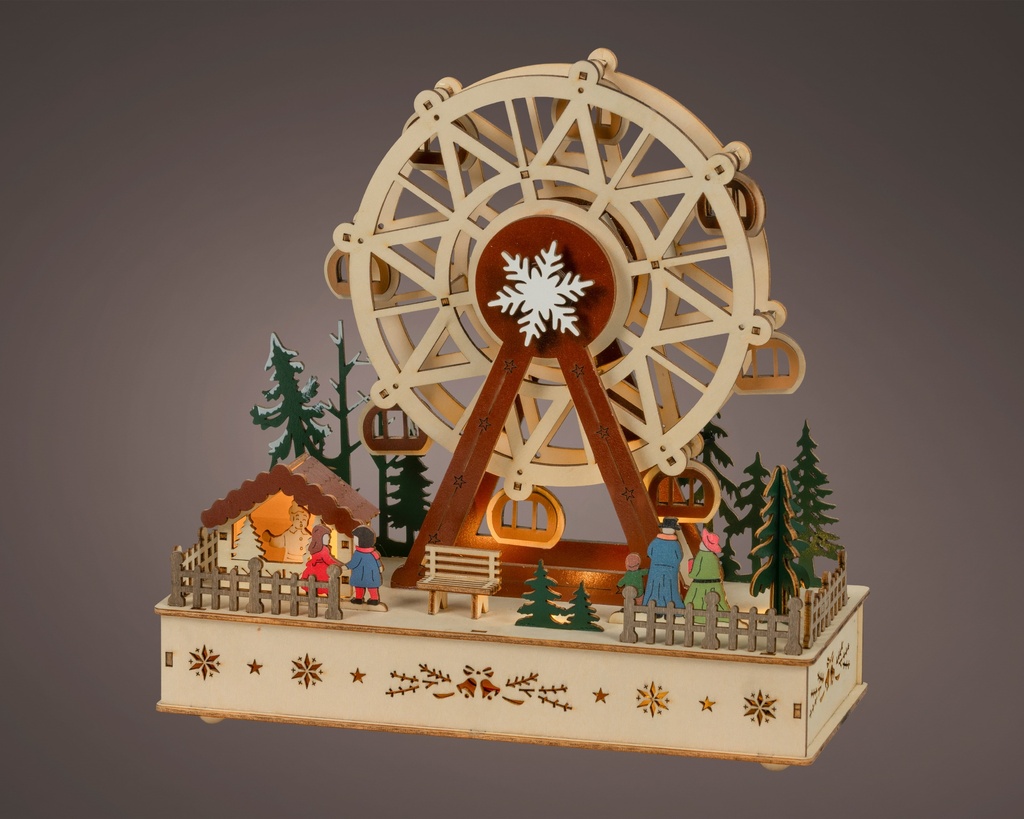 ***LED SCENERY BO INDOOR COLOURS/WARM WHITE L12.00-W28.00-H28.30cm-7L