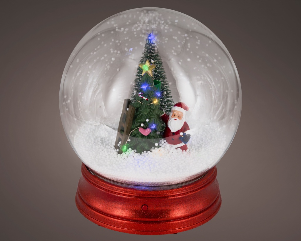 ***MICRO LED SNOW BLOWER BO INDOOR RED/MULTI dia20.50-H22.50cm-15L