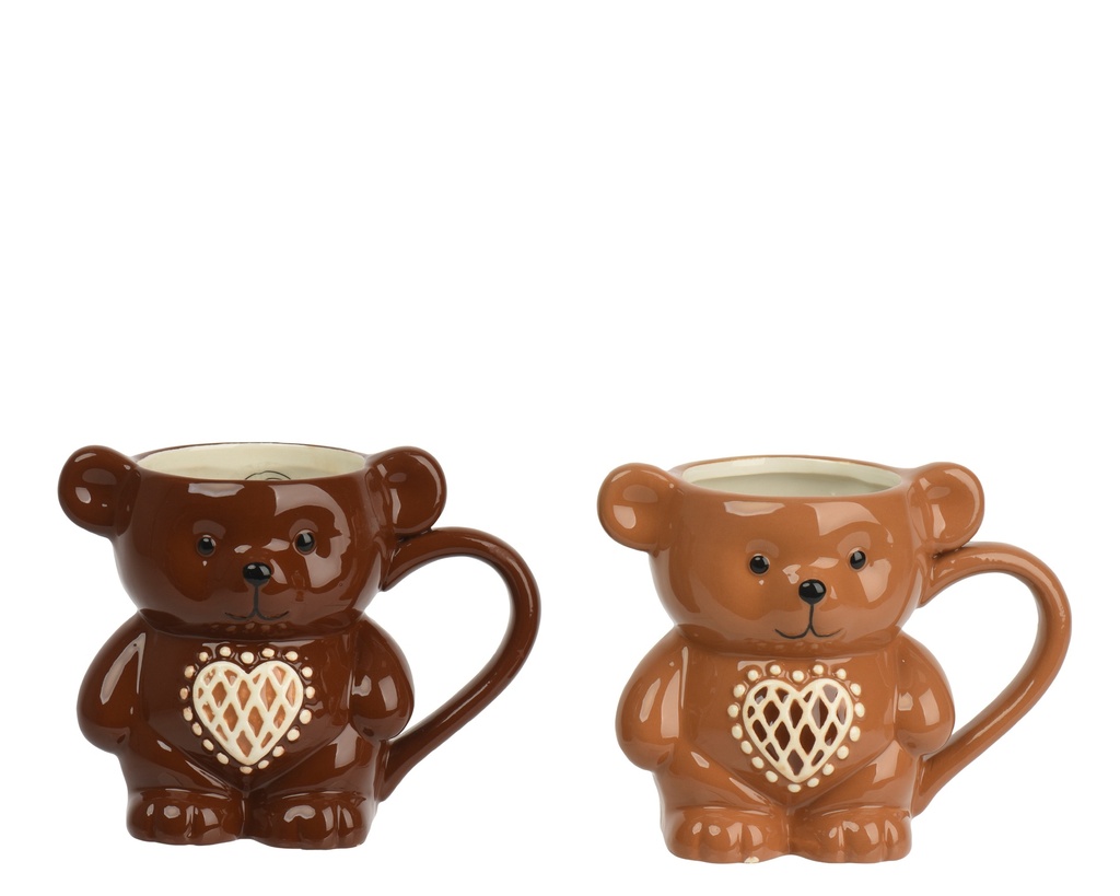 ***MUG DOLOMITE ASSORTED L14.00-W9.00-H11.00cm