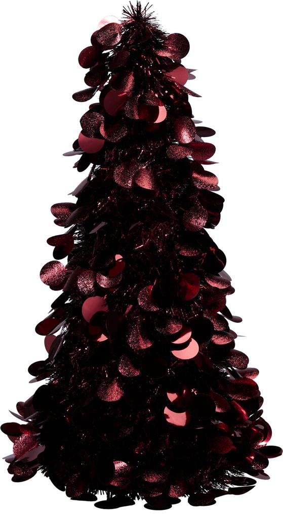 ÁRBOL DE ESPUMILLÓN - 46CM - OXBLOOD 