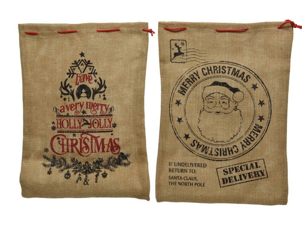 ***GIFTBAG HESSIAN OFF-WHITE L35.00-W50.00-H0.70cm