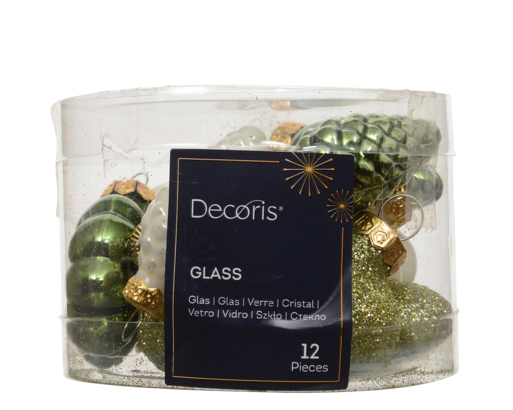 ***FIGURE GLASS WOOL WHITE/COLOUR(S) L2.00-W4.00-H4.00cm