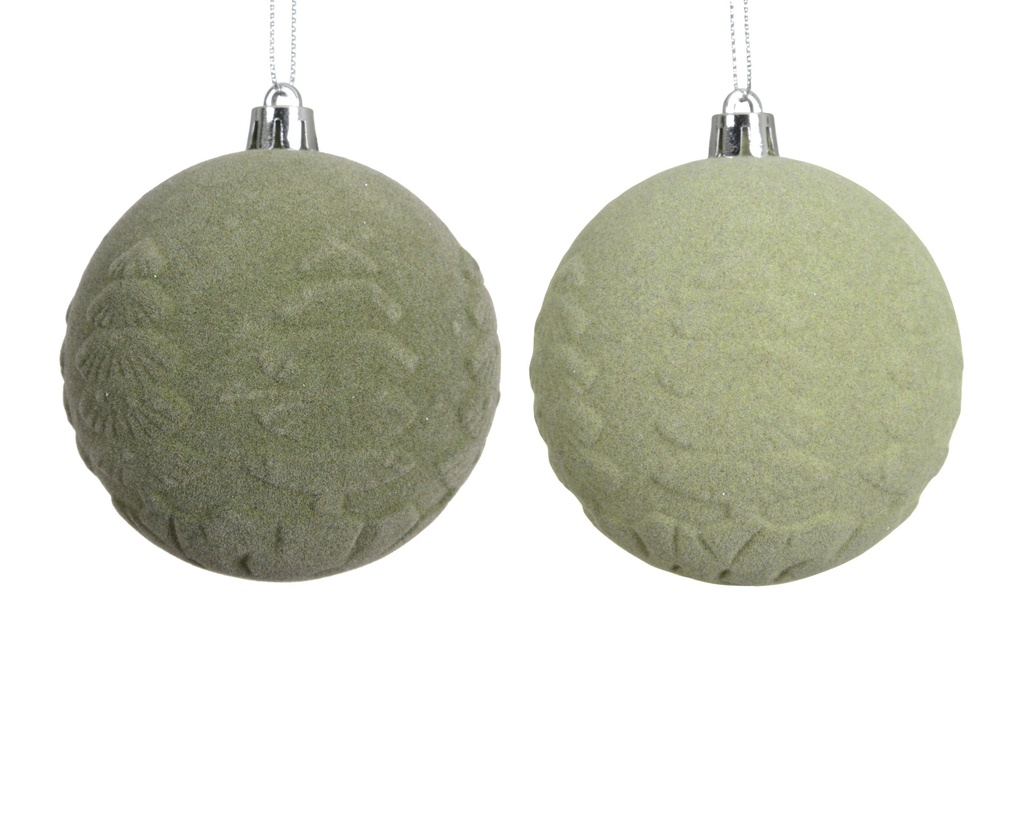 ***BAUBLE POLYSTYRENE ASSORTED dia8.00cm