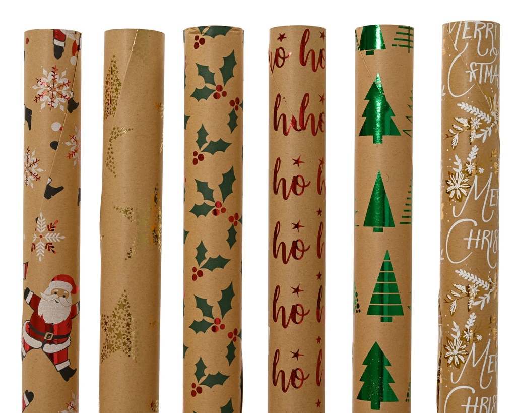 PAPEL CRAFT COLORES NATURALES -6 DISEÑOS - PRECIO UNIDAD - L150.00-W70.00-H0.01cm