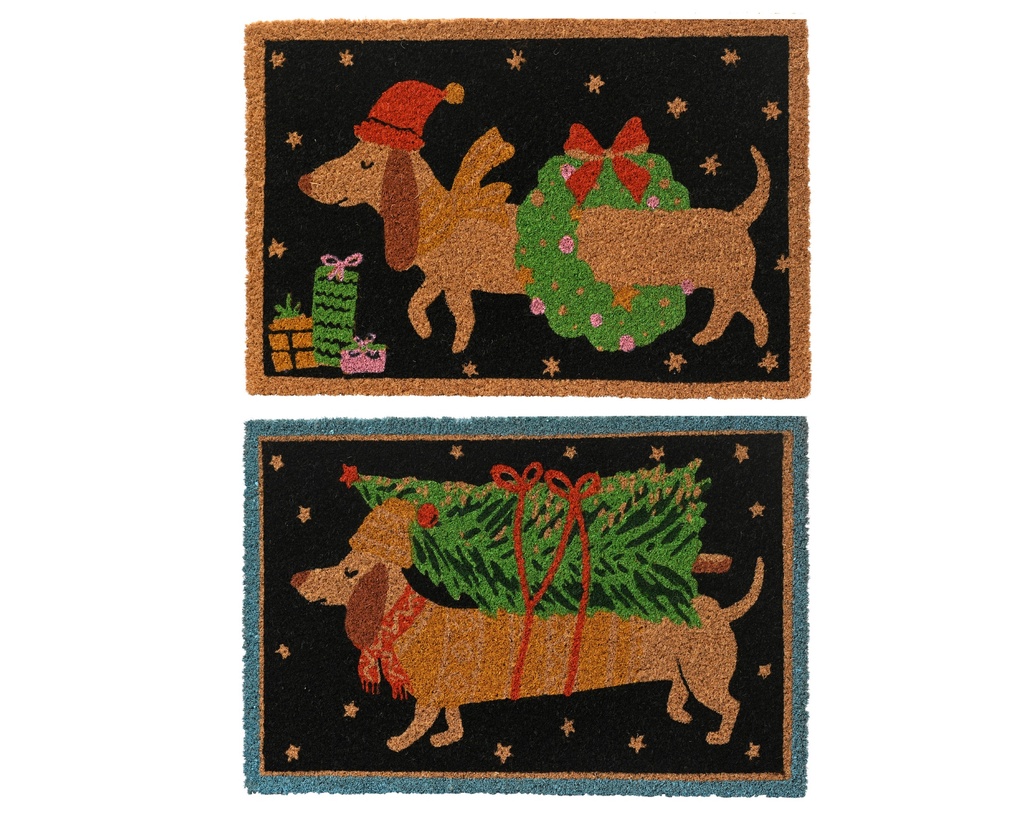 ***DOORMAT COIR MULTI L60.00-W40.00-H1.50cm
