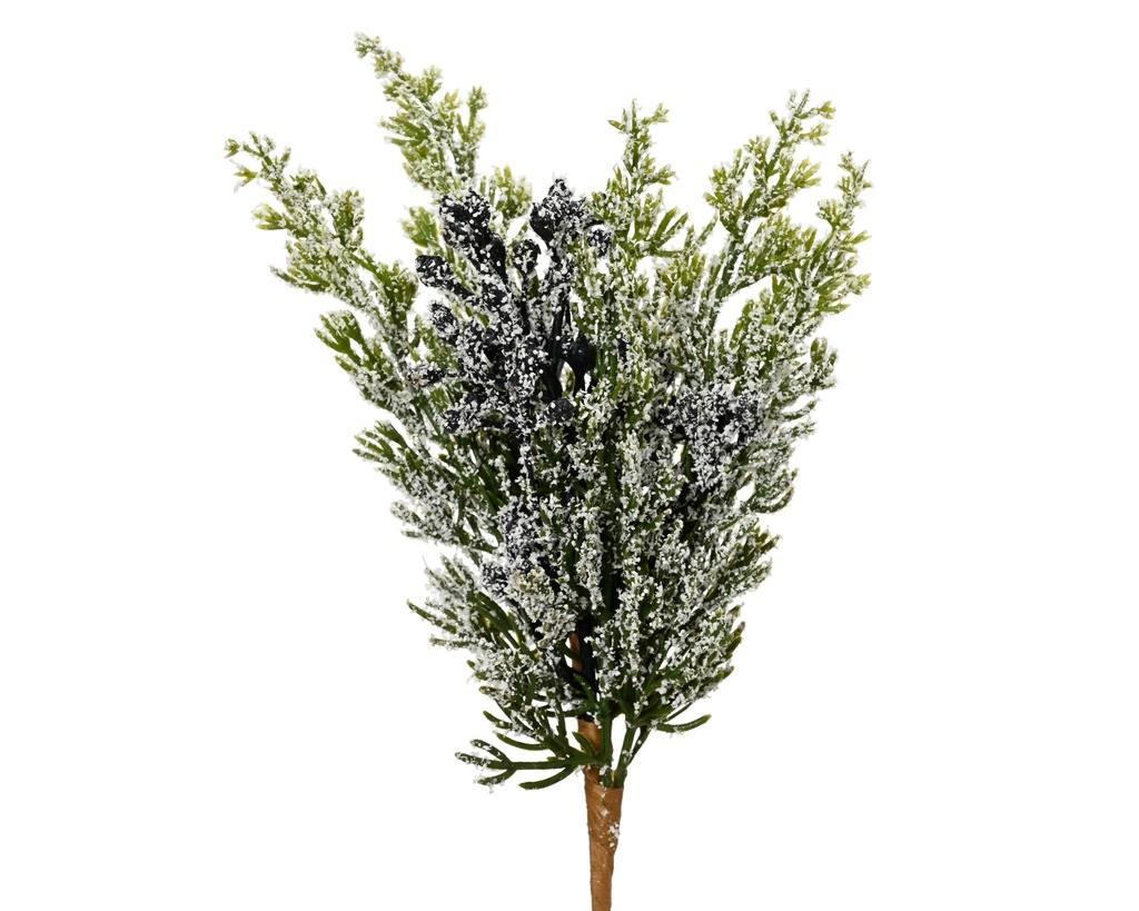 ***SPRAY FROST GREEN FROSTED L6.00-W10.00-H25.00cm