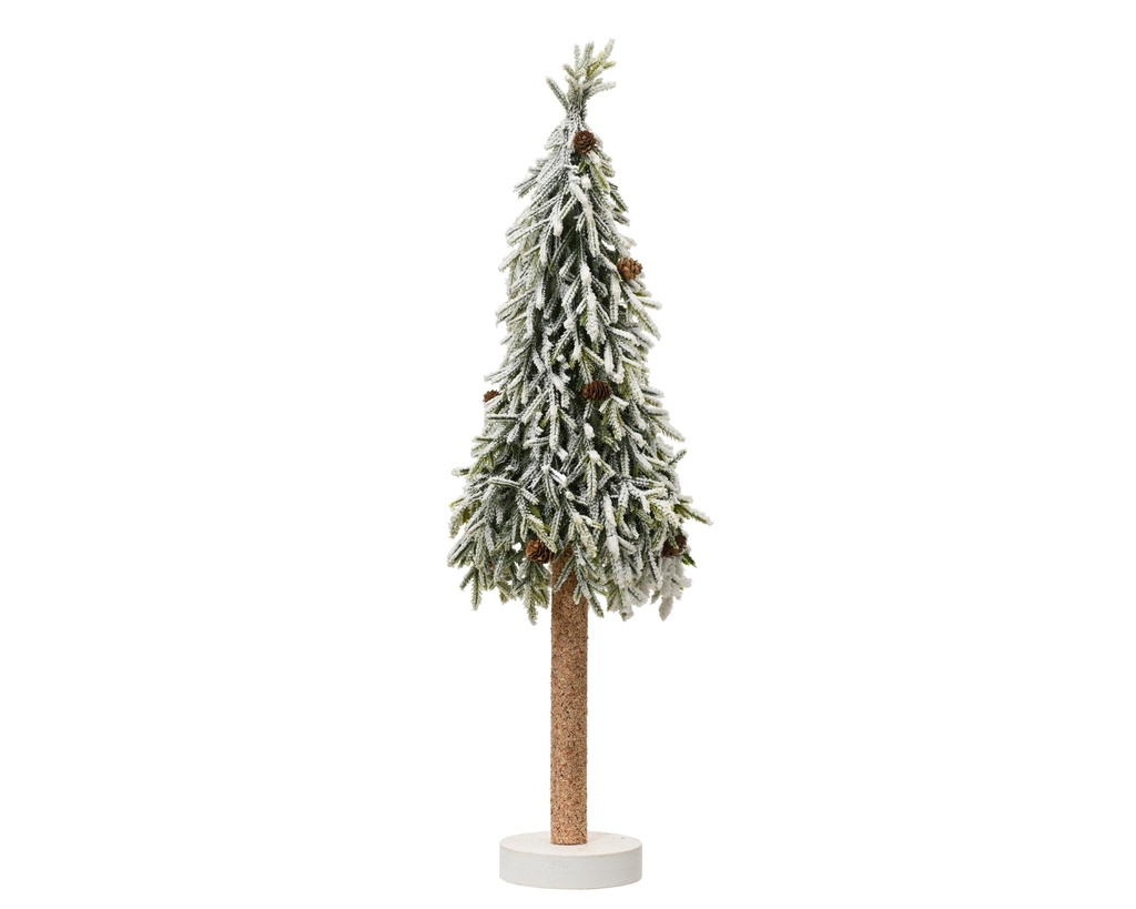 ***MERRY FIR MINI TREE SNOWY GREEN/WHITE dia23.00-H75.00cm