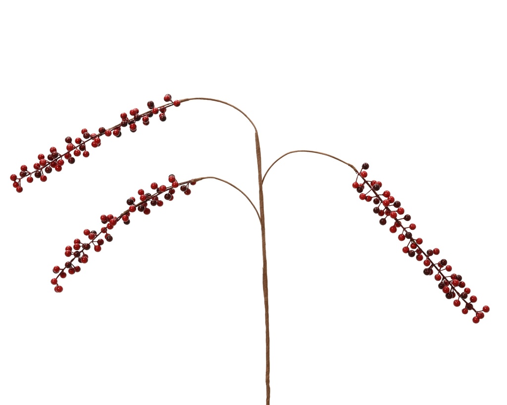 ***BERRY SPRAY FOAM RED L4.00-W4.00-H86.00cm