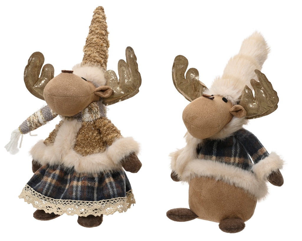 ***DEER POLYESTER BLUE/COLOUR(S) L22.00-W14.00-H32.00cm