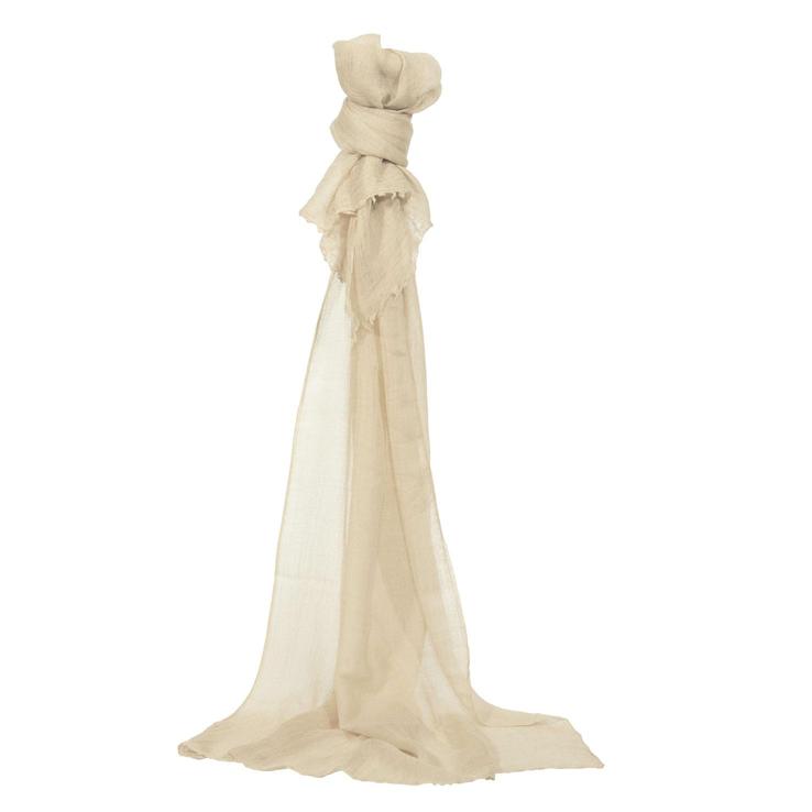 PASHMINA -  CM190X95 - COMO MANTEL O TELA DECORATIVA -  -  BEIGE - 