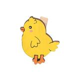 PINZAS POLLITO - (9 UDS) CM3XH4 AMARILLO