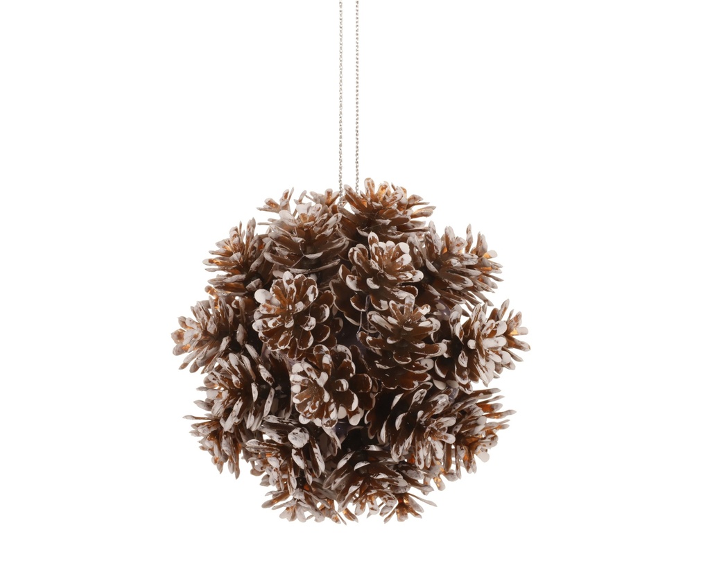 ***PINECONE PP BROWN dia8.00cm