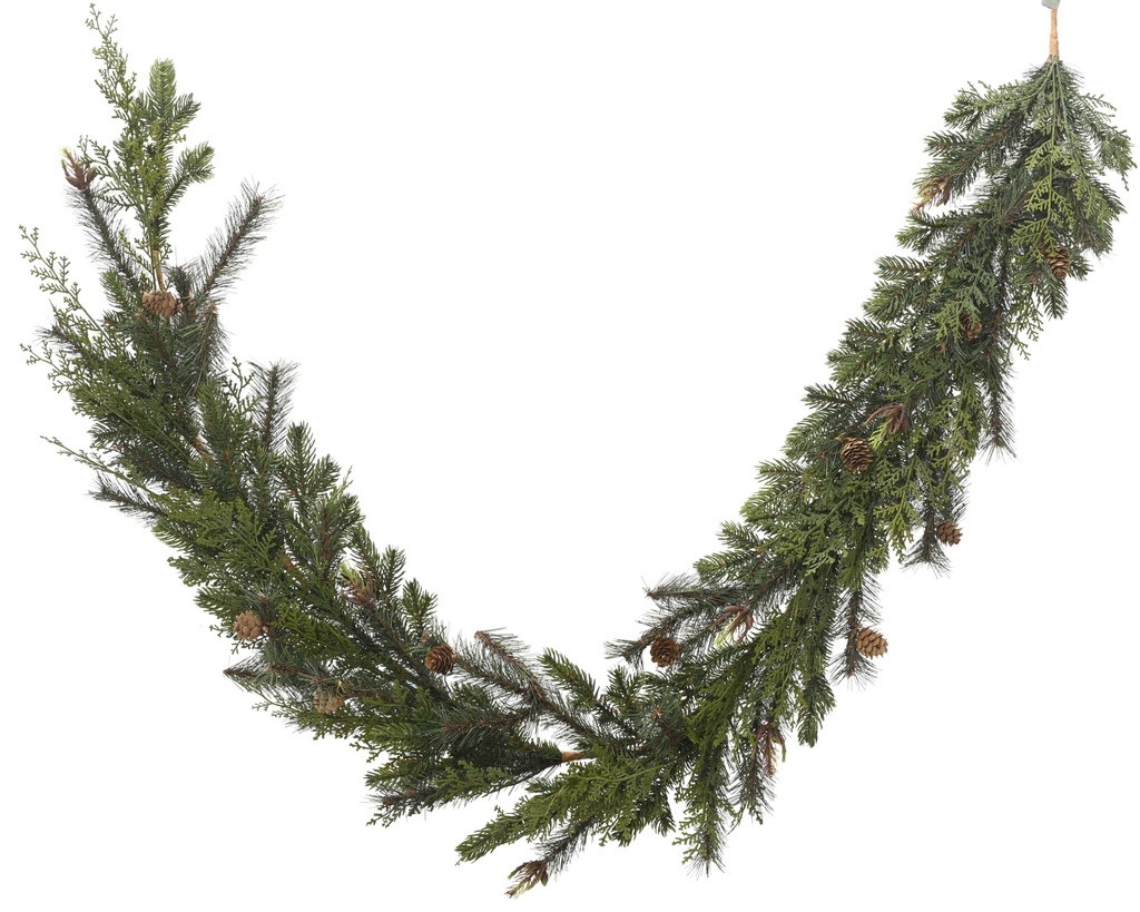 ***CYPRESS GARLAND GREEN dia10.00-L180.00cm