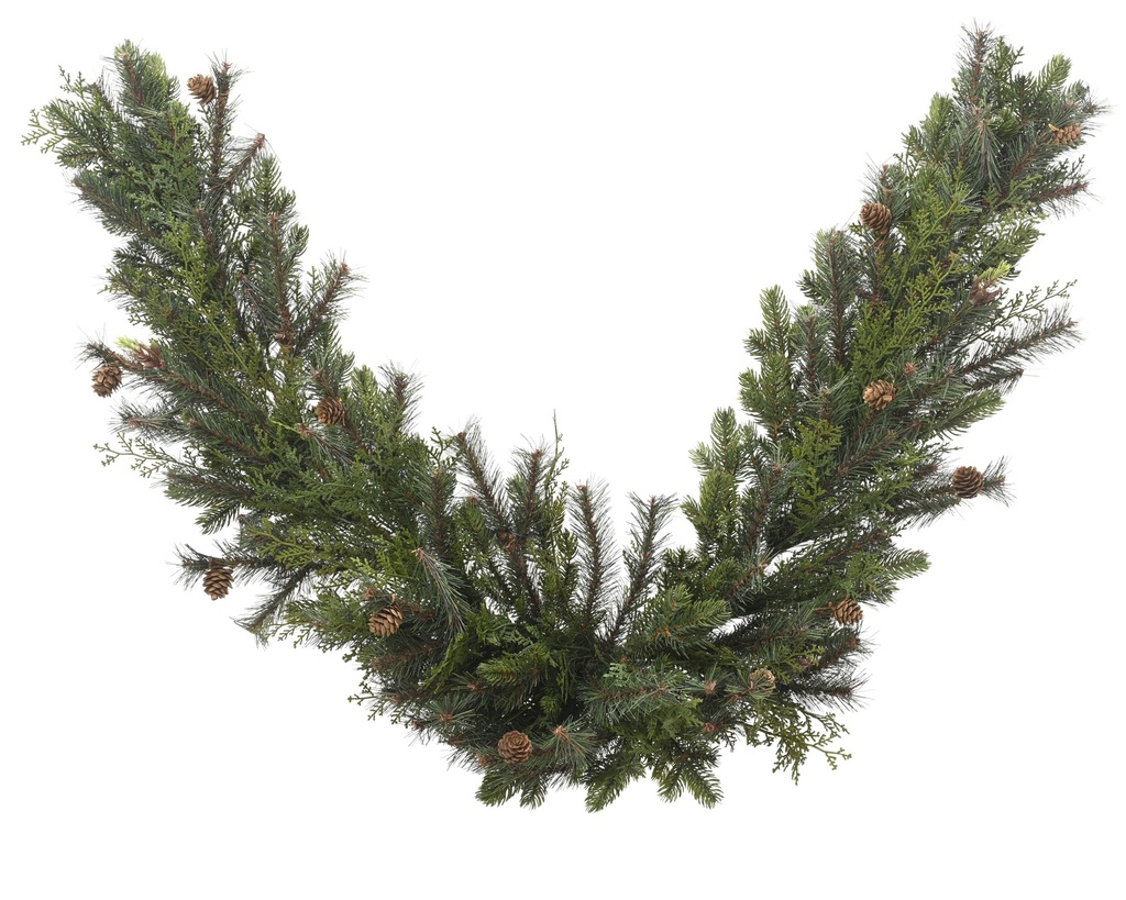***CYPRESS GARLAND GREEN dia10.00-L165.00cm