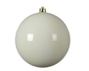 ***BAUBLES POLYSTYRENE WOOL WHITE dia20.00cm