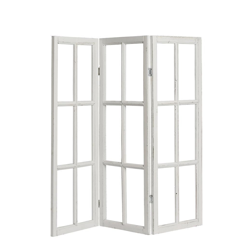 SEPARADOR MAD BLC TIPO VENTANA  120x2xH109CM