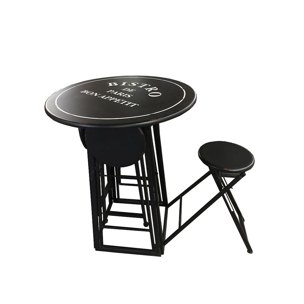 ***TABLE ROUND WITH 4 CHAIRS