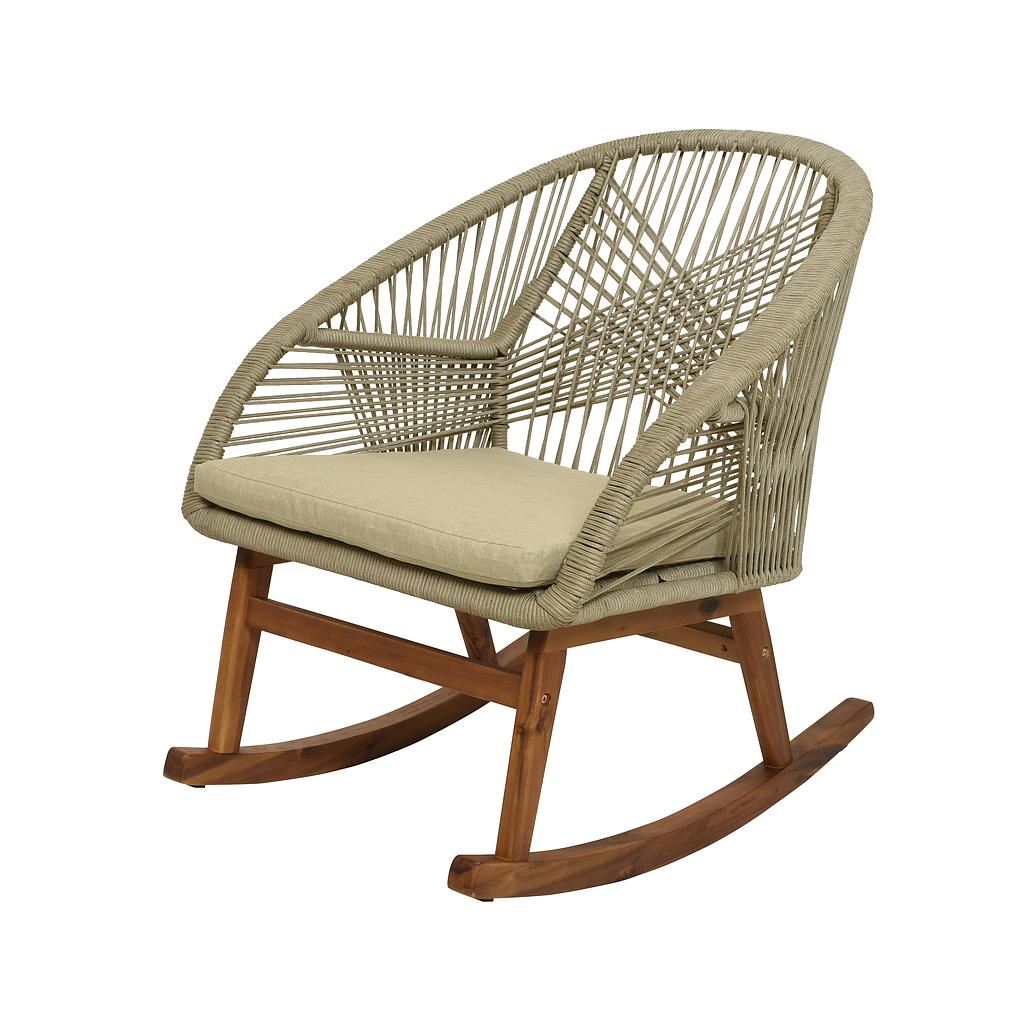 SEVILLE ROCKING CHAIR PP ROPE L83-W74-H88CM