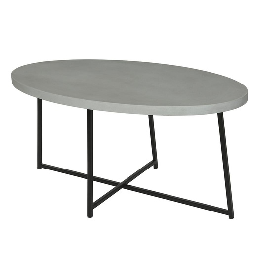 HOLLYWOOD TABLE SANDSTONE L88-W48-H41CM