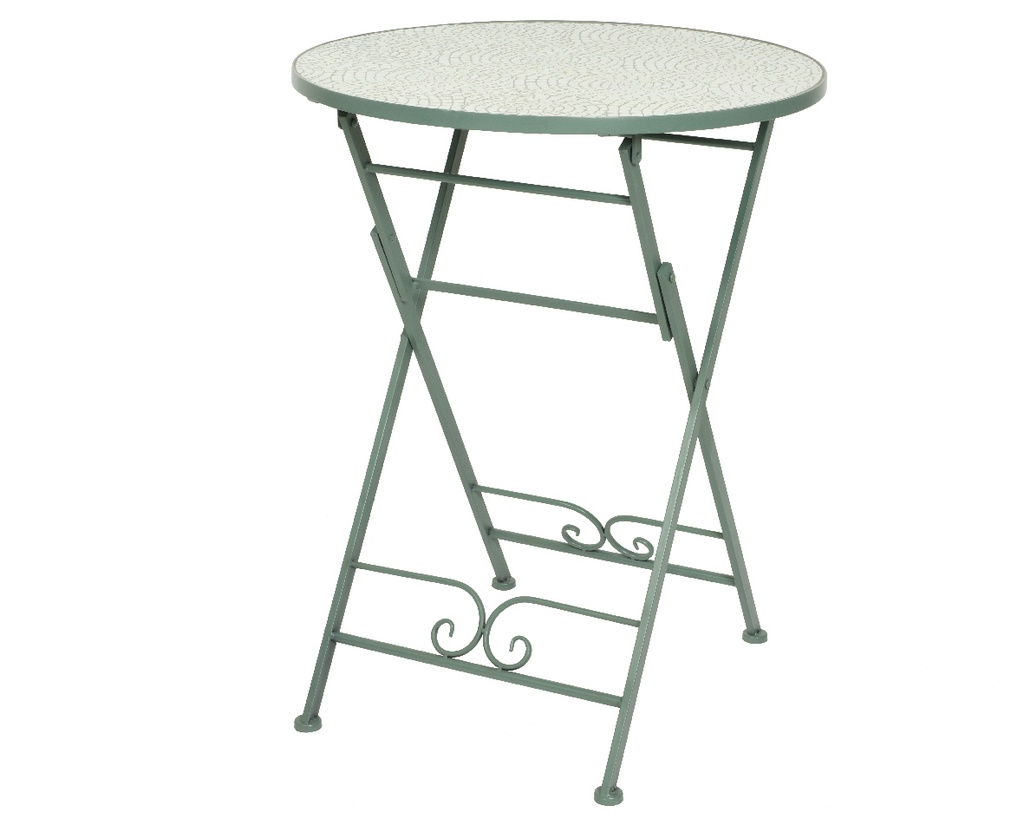 MESA BISTRO METAL EZE-EXTERIOR-60X76CM