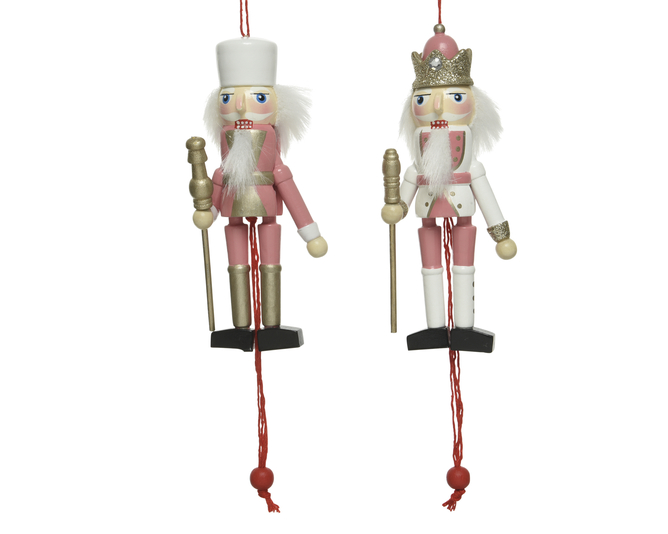 CASCANUECES MADERA P COLGAR - 13CM - 2 DISEÑOS - PRECIO UNIDAD