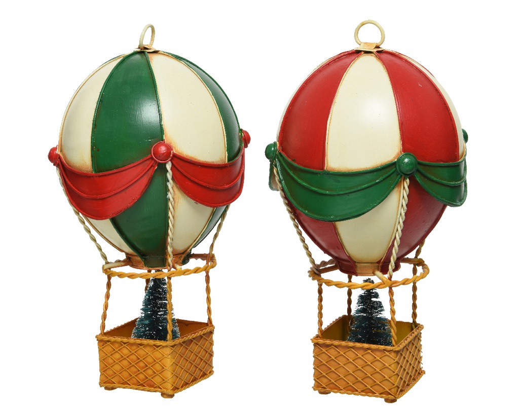 GLOBO METAL - 24CM - VINTAGE - 2 COLORES - PRECIO UD