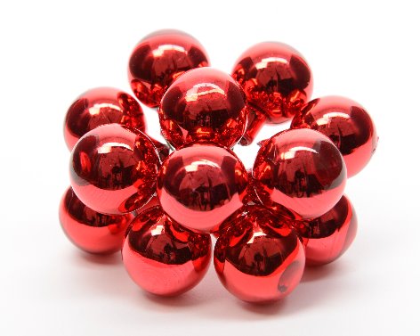 BAUBLES GLASS DIA2.50CM