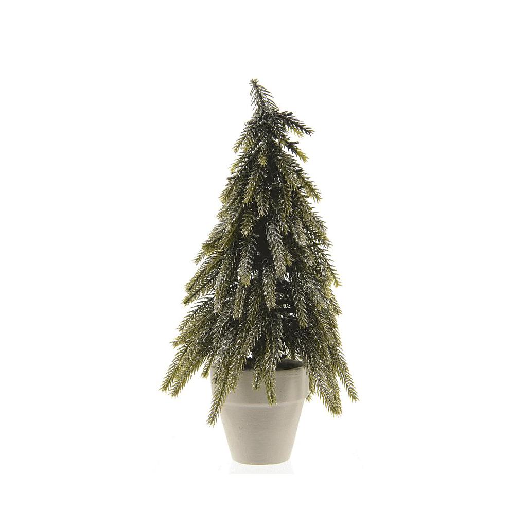 MINI TREE SILVER GLITTER DIA18-H34CM