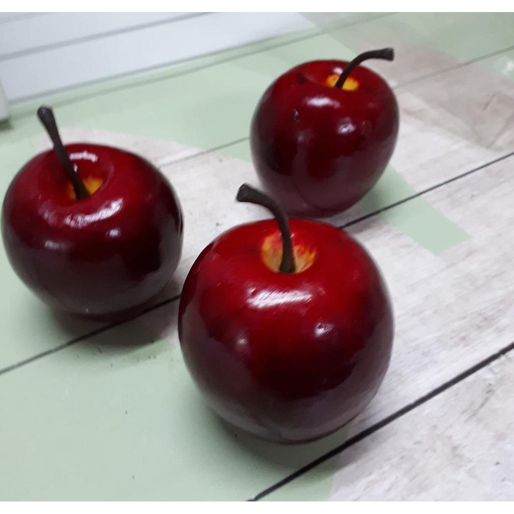 MANZANA ROJA 5 CM -   CAJA DE 12 UDS.