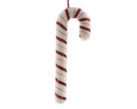 SUCRE D'ORGE 34CM ROUGE/BLC