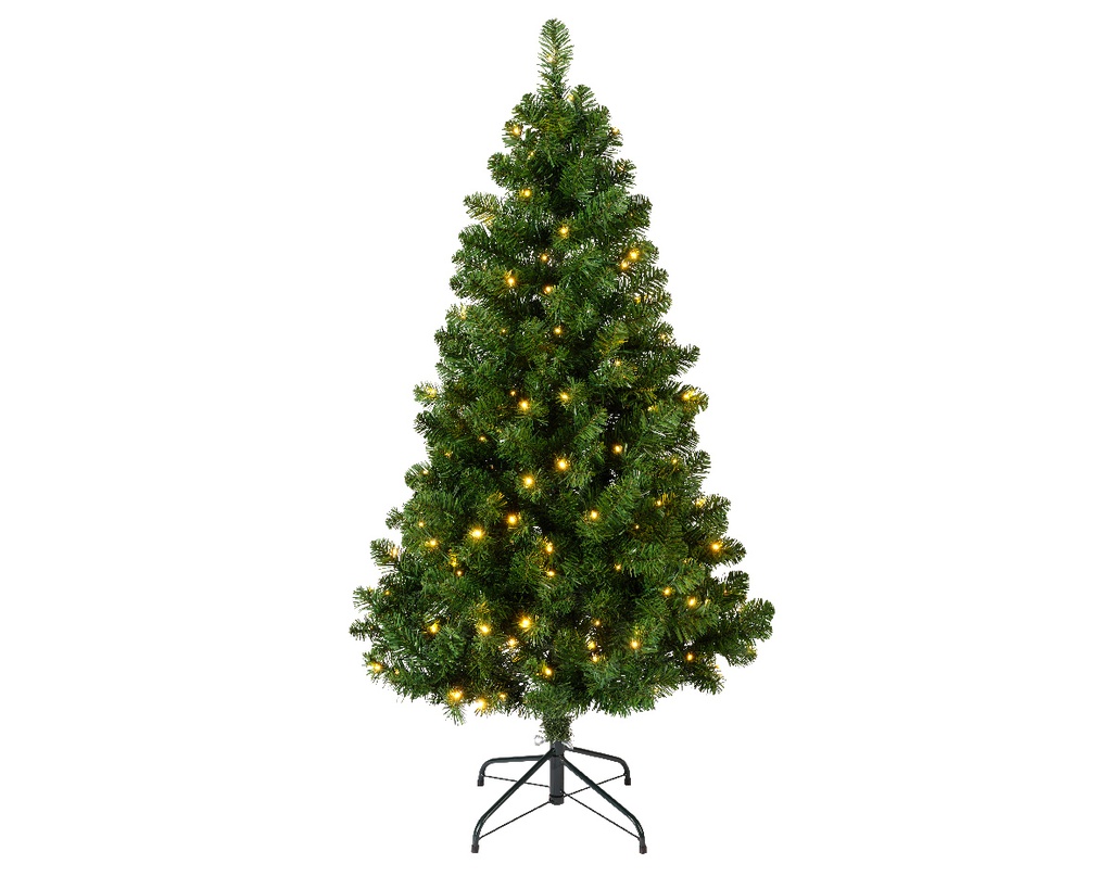 ARBRE IMPERIAL AVEC LUMIERE - VERT - QUALITE - DIA97-H150CM-170L