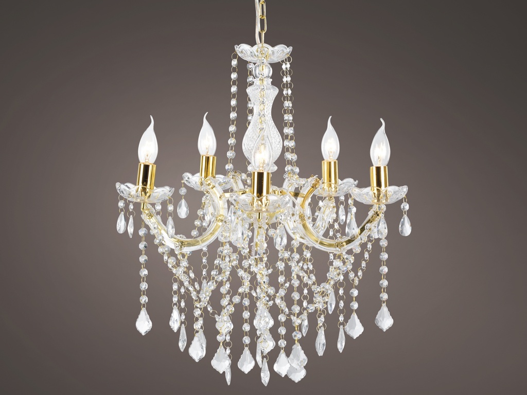 CHANDELIER INDOOR DIA50-H58CM-5L