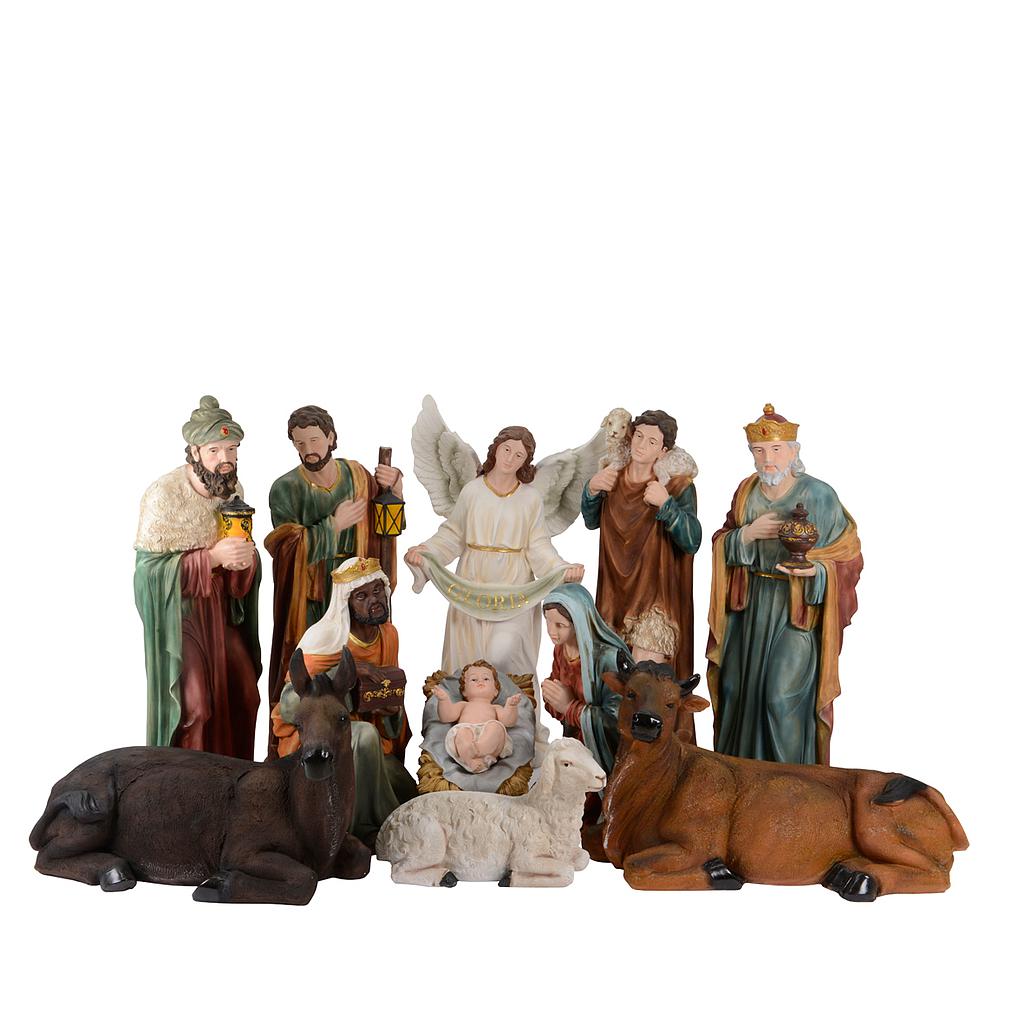 NACIMIENTO RESINA -  100CM - SET DE 11 FIGURAS 