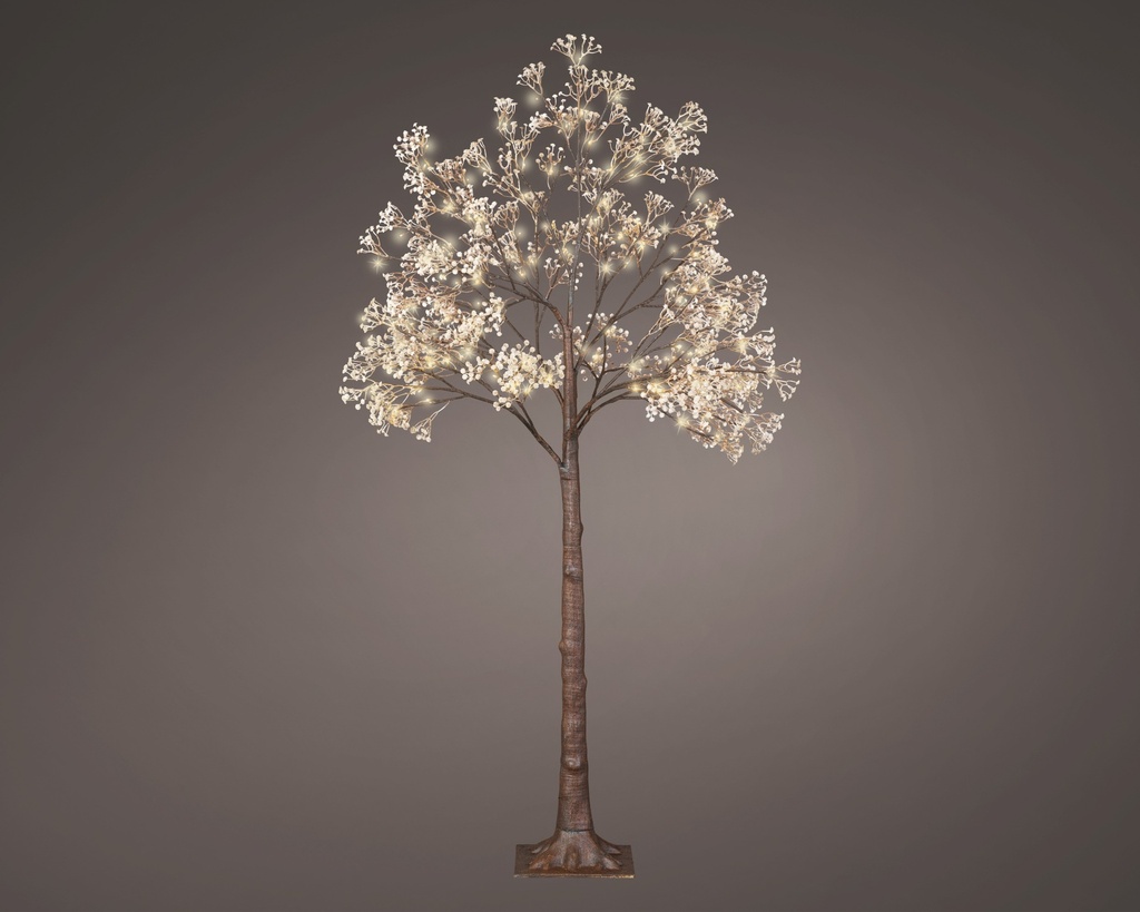 ARBOL FLORES 150CM-126LED/CAL/EXT