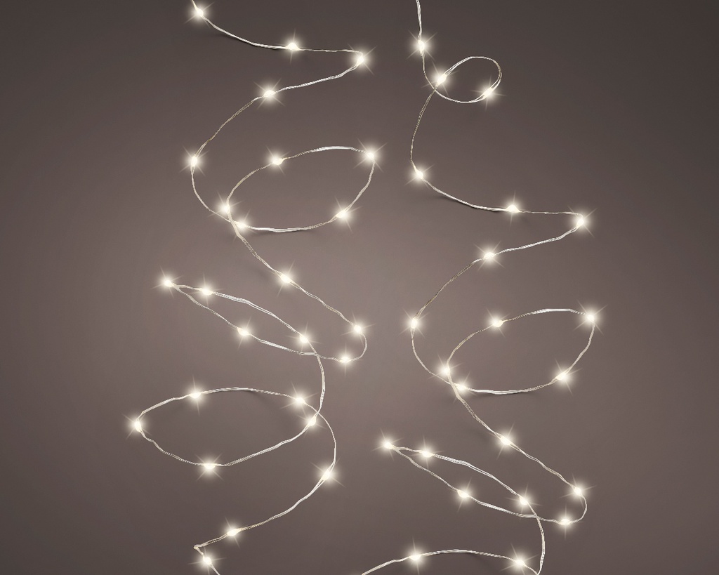 TIRA MICRO SILVER/WARM WHITE 1800cm-360L