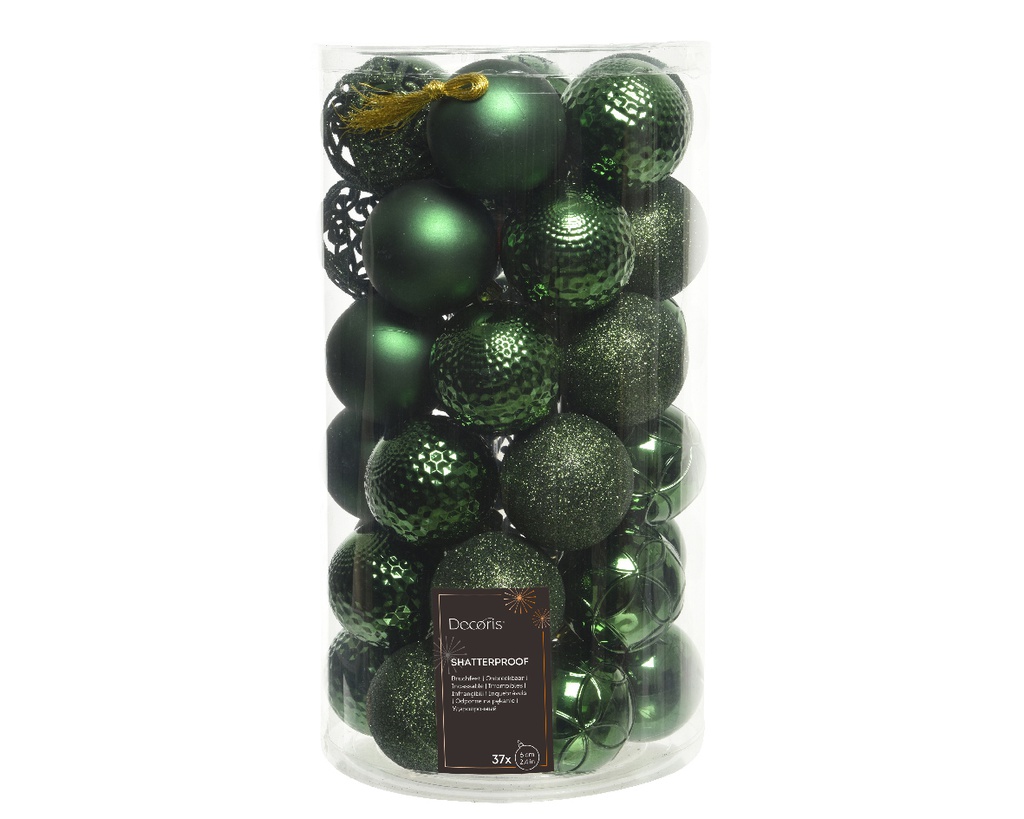 BOLA PLAS VERDE 60MM BRI/MAT/PURP S/37