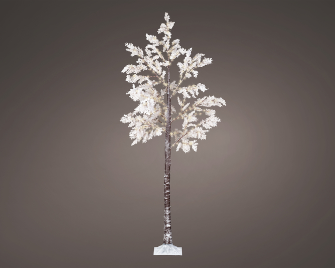 ARBRE FLEURIE ENNEIGÉ 210CM-270LED/QUA/EXT