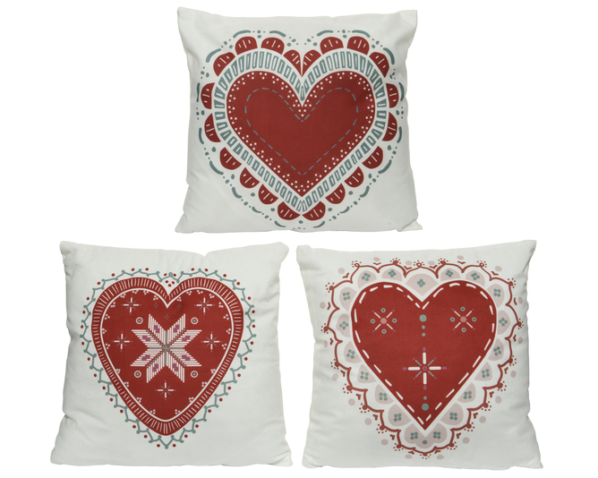 COUSSIN VELOURS - 40X40CM - 3 DESIGN - PRIX À L' UNITÉ