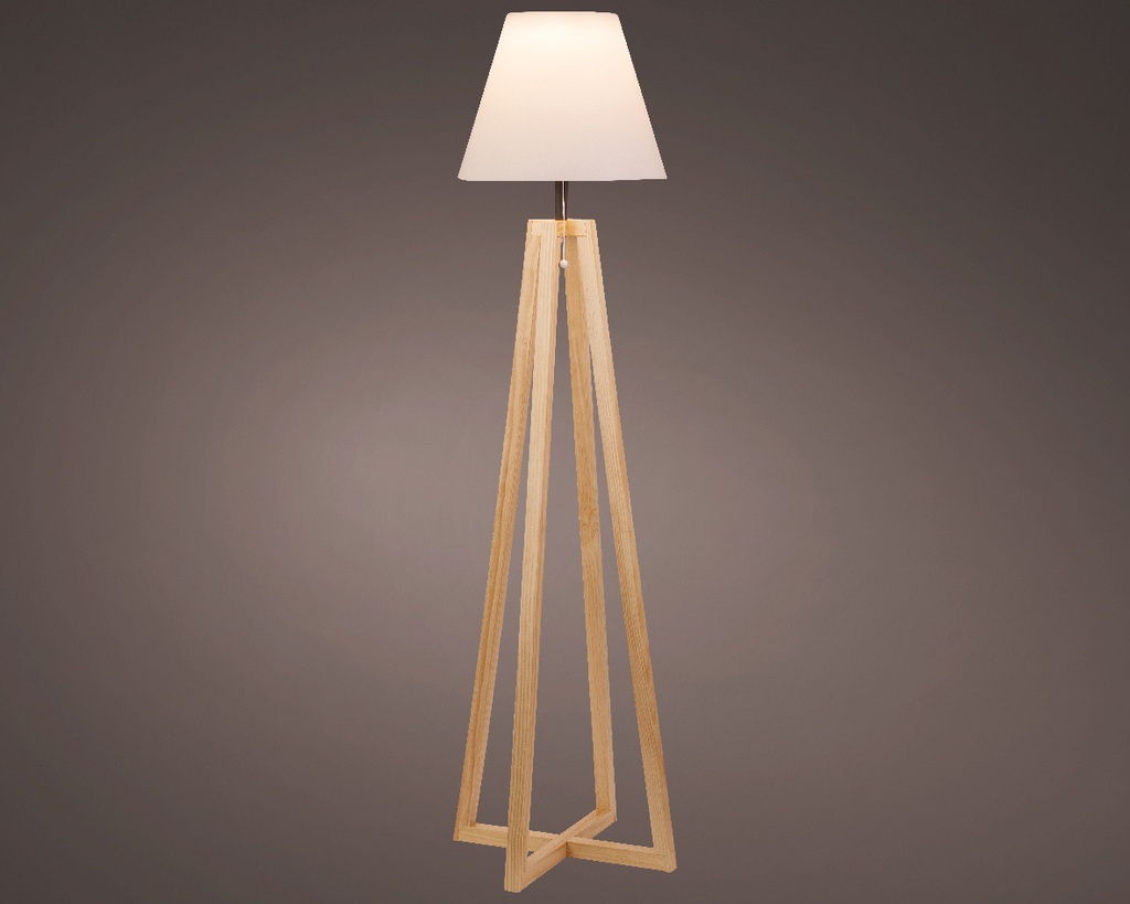 LAMPARA DE PIE SOLAR L44.00-W44.00-H153.00cm-8L