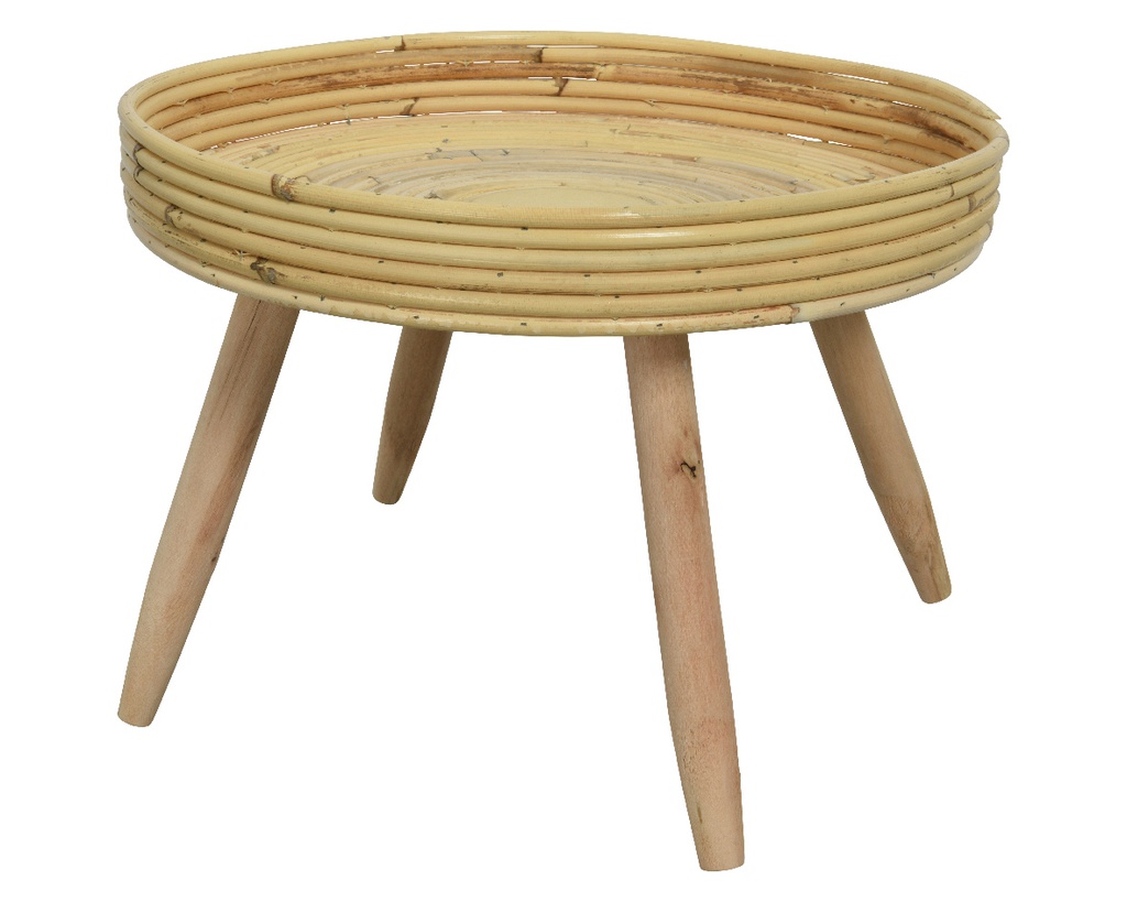 ***DECO TABLE RATTAN