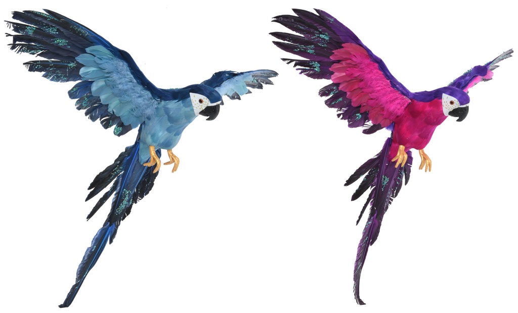 LORO VOL PLUMAS 60CM 2SURT UD