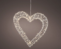 [4-496525] *** MICRO LED HEART OUTDOOR 496525