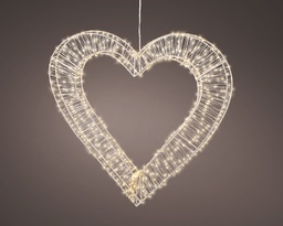 [4-496526] *** MICRO LED HEART OUTDOOR 496526