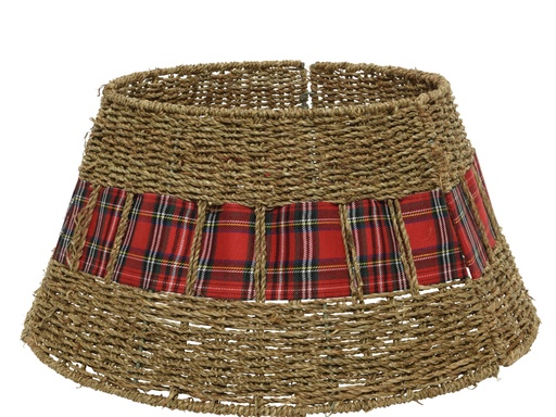 [4-685307] JUPE POUR SAPIN EN HERBES MARINES - 685307